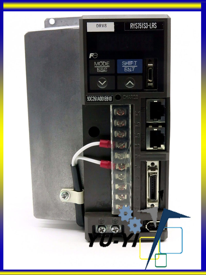 FUJI RYS751S3LRS SERVO DRIVER PLC DCS SERVO Control MOTOR POWER